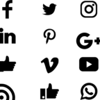 social media icons
