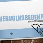 Powerpontpräsentation zum Thema Frauenvolksbegehren