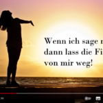 Song Lyric Video Finger weg